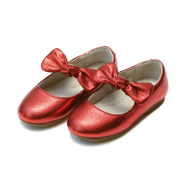 l'amour Celia Knotted Bow Flat