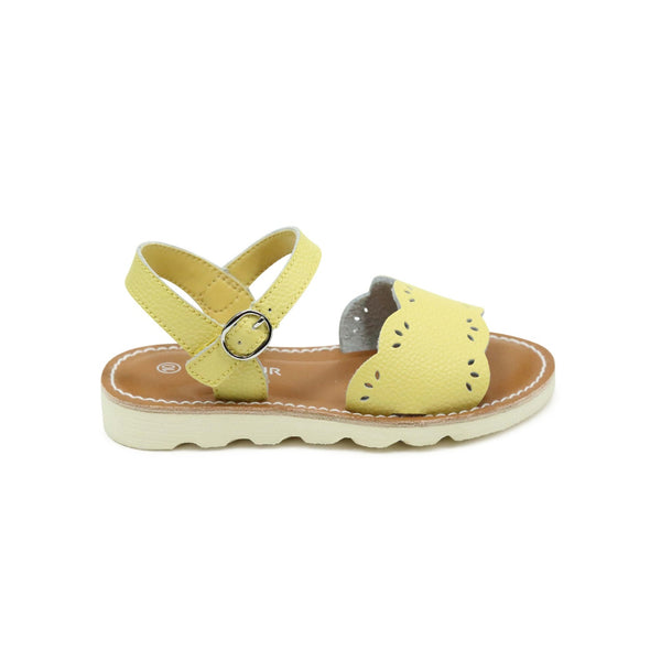 L'amour Ella Scalloped Sandal