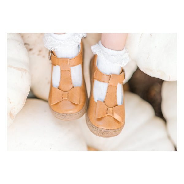 L'amour Emma Bow T-Strap Mary Jane