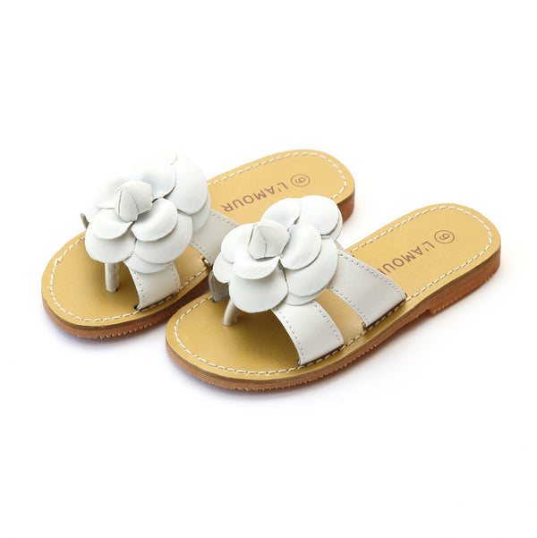 l'amour Florence Flower Thong Sandal