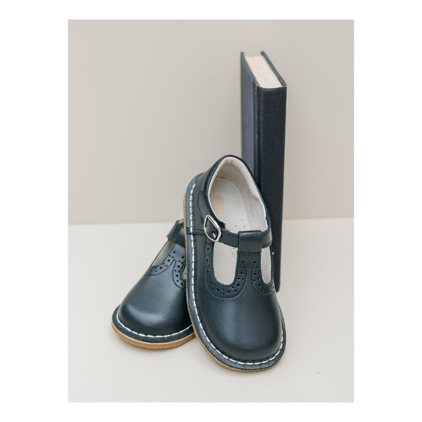 L'amour Frances T-Strap Perforated Mary Jane