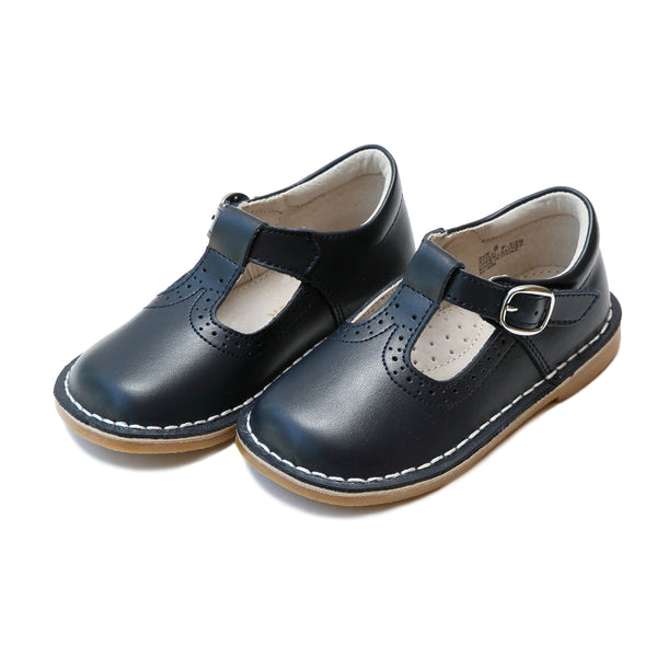 l'amour Frances T-Strap Perforated Mary Jane