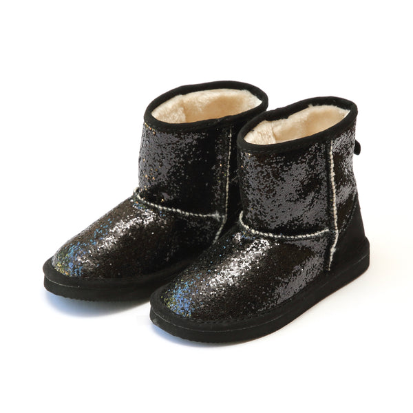l'amour Glinda Girl's Sparkly Glitter Boot