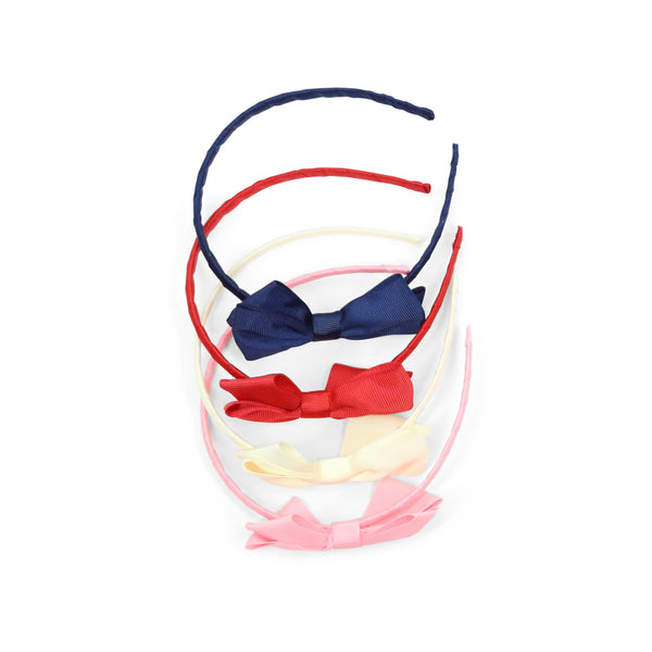 L'amour Grosgrain Bow Headband (Pink)