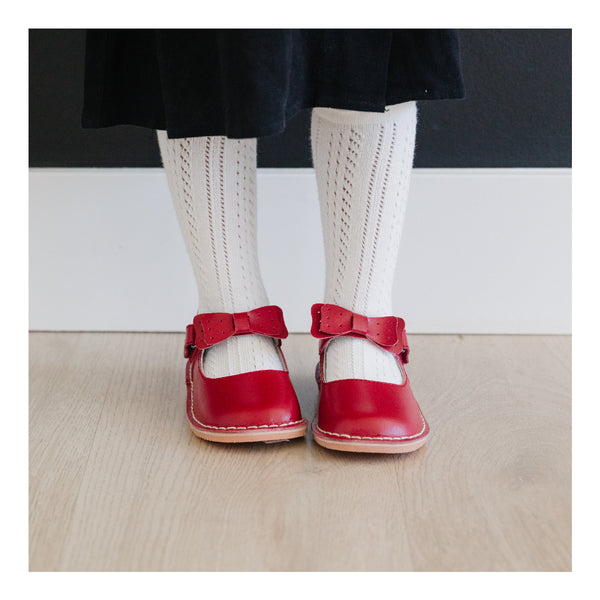 L'amour Iris Bow Strap Mary Jane