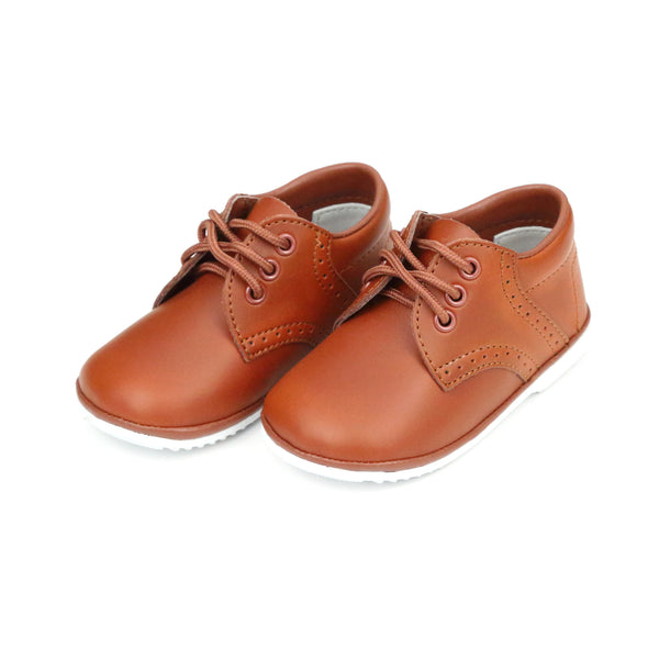 l'amour James Waxed Leather Lace Up Shoe (Baby)