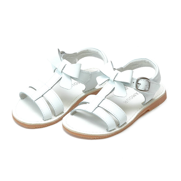 l'amour Janie T-Strap Bow Sandal