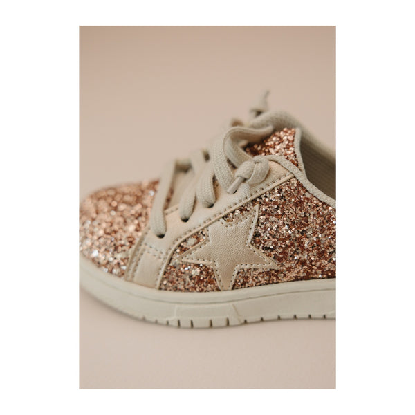 L'amour Kinley Star Glitter Sneaker