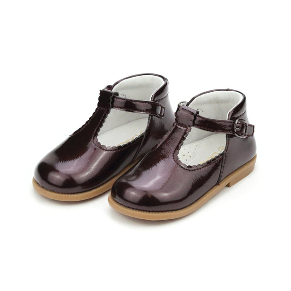 l'amour Louise Scalloped T-Strap Mary Jane