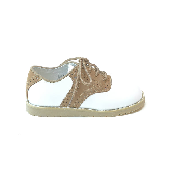 L'amour Luke Two Tone Leather Saddle Shoe
