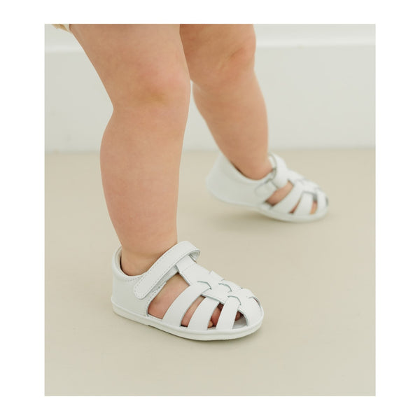 L'amour Mack Leather Fisherman Sandal (Baby)