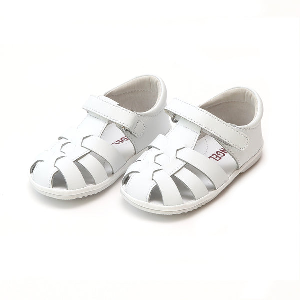 l'amour Mack Leather Fisherman Sandal (Baby)