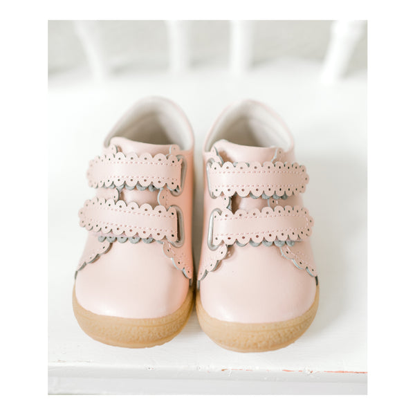 L'amour Marisa Scalloped Sneaker