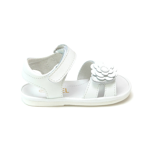 L'amour Mila Flower Cutout Sandal (Baby)