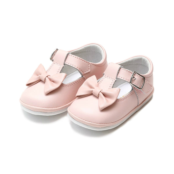 l'amour Minnie Bow Leather Mary Jane (Baby)