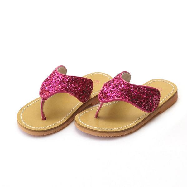 l'amour Ramona Glitter Thong Sandal