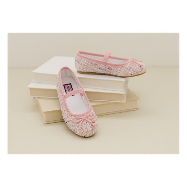 L'amour Sabrina Tweed Flat