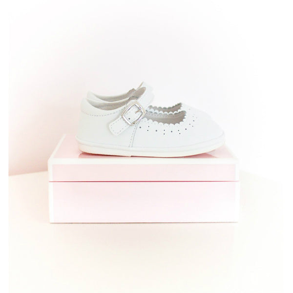 L'amour Scarlett Scalloped Mary Jane (Baby)