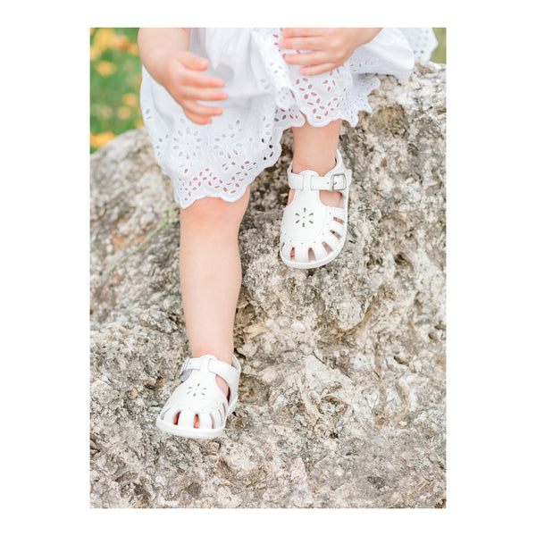 L'amour Shelby Caged Sandal (Baby)