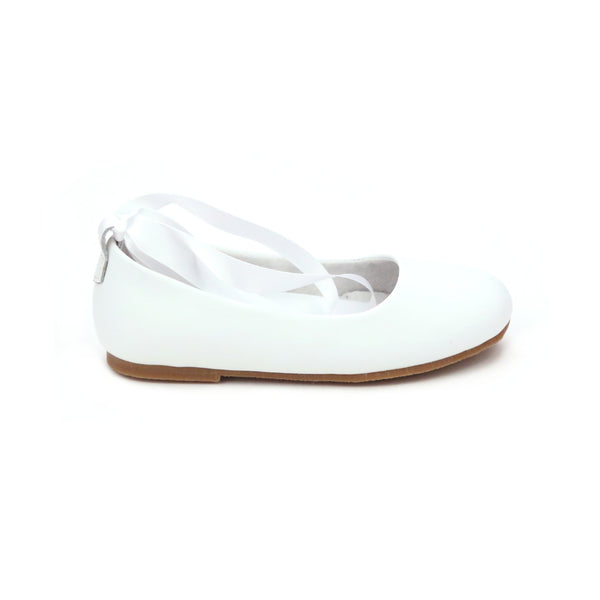 L'amour Sylvie Laced Leather Flat