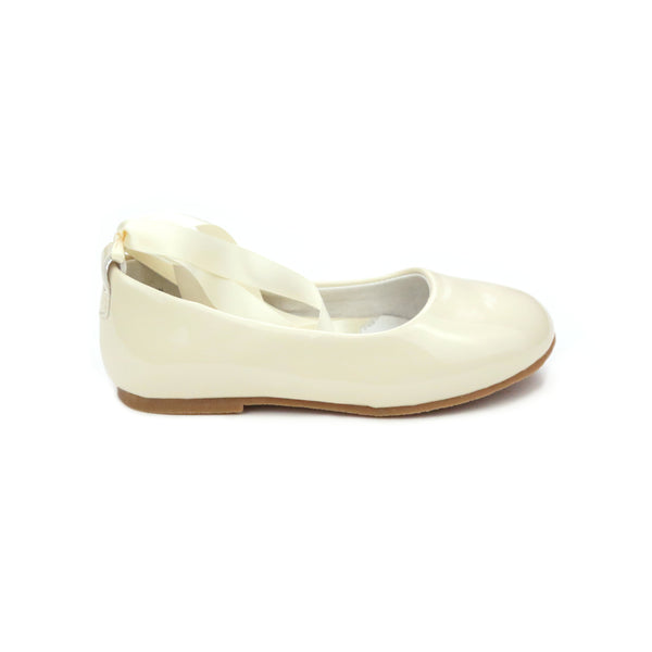 L'amour Sylvie Laced Leather Flat