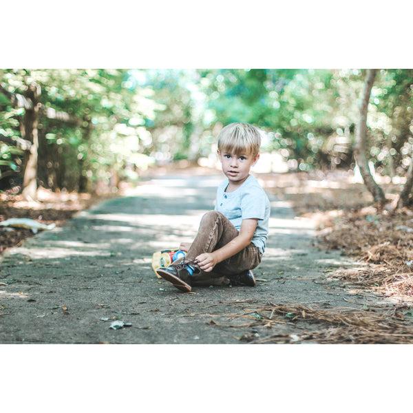 L'amour Tyler Brown Leather Lace Up Shoe