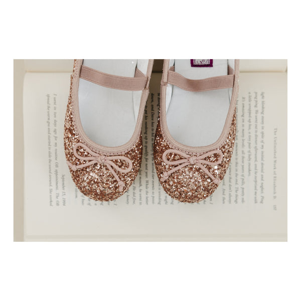 L'amour Victoria Sparkle Glitter Flat