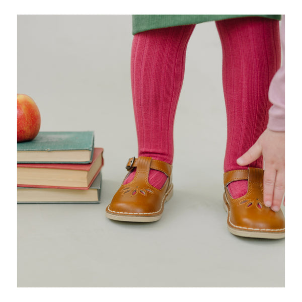 L'amour Sienna Vintage Inspired Appleseed Mary Jane