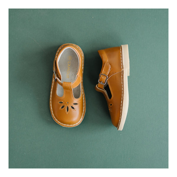 L'amour Sienna Vintage Inspired Appleseed Mary Jane