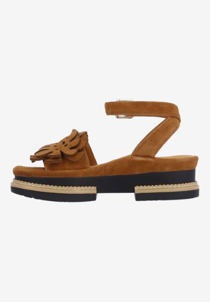 L'amour Des Pieds ADJUSTABLE STYLES Alaric COFFEE KIDSUEDE