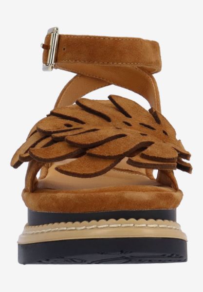 L'amour Des Pieds ADJUSTABLE STYLES Alaric COFFEE KIDSUEDE