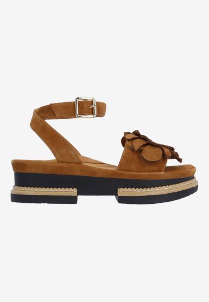 L'amour Des Pieds ADJUSTABLE STYLES Alaric COFFEE KIDSUEDE