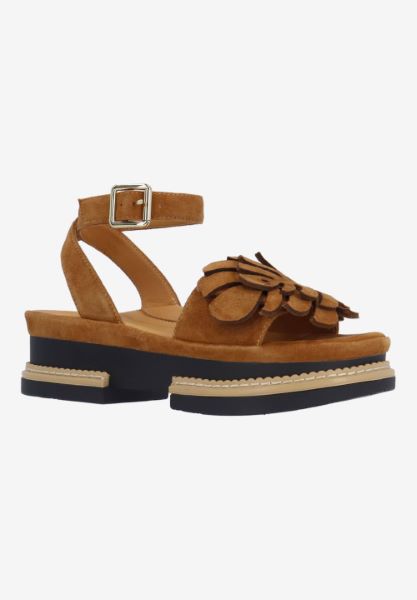 l'amour des pieds ADJUSTABLE STYLES Alaric COFFEE KIDSUEDE