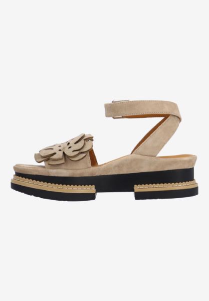 L'amour Des Pieds ADJUSTABLE STYLES Alaric TAUPE KIDSUEDE