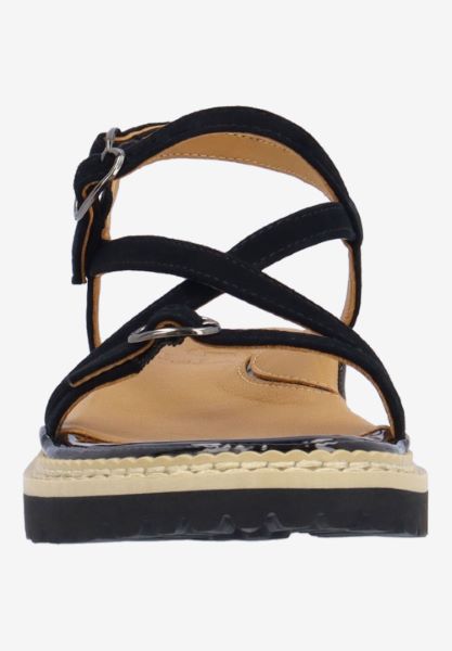 L'amour Des Pieds ADJUSTABLE STYLES Danilo BLACK KIDSUEDE