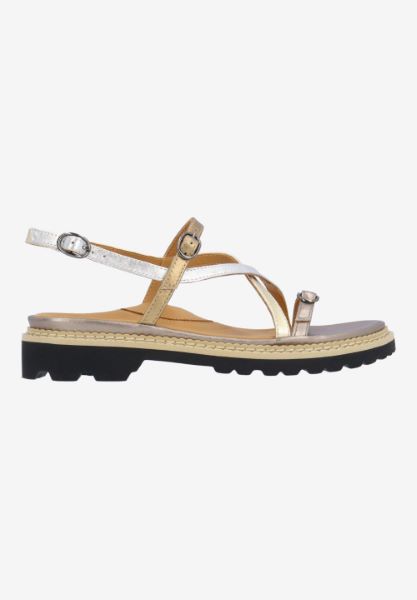 L'amour Des Pieds ADJUSTABLE STYLES Danilo METALLIC MULTI NAPPA