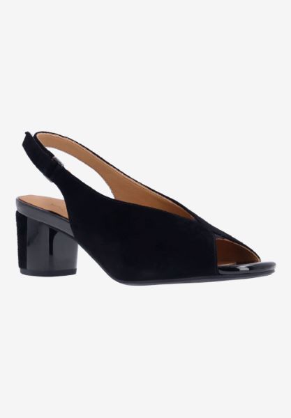 l'amour des pieds ADJUSTABLE STYLES Murali BLACK KIDSUEDE