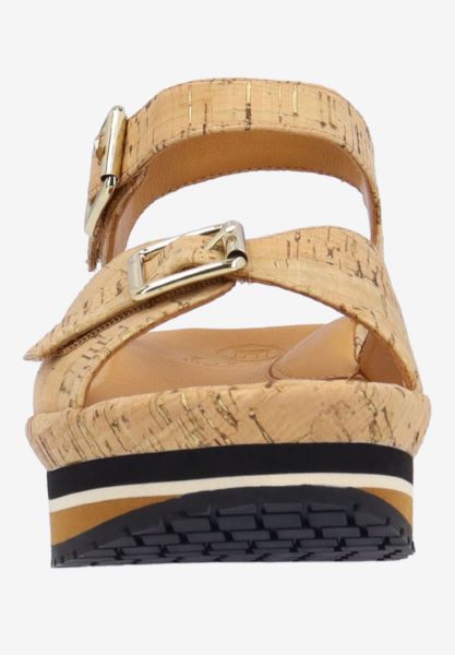 L'amour Des Pieds ADJUSTABLE STYLES Vardant NATURAL/GOLD CORK