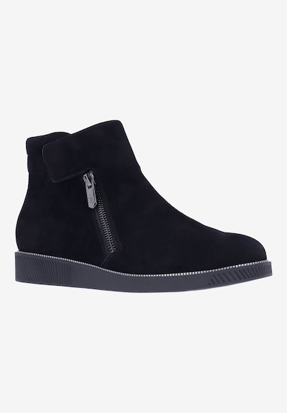 l'amour des pieds BOOTS AND BOOTIES Jaidly BLACK KIDSUEDE