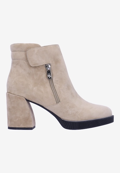 L'amour Des Pieds BOOTS AND BOOTIES Lanelle TAUPE KIDSUEDE