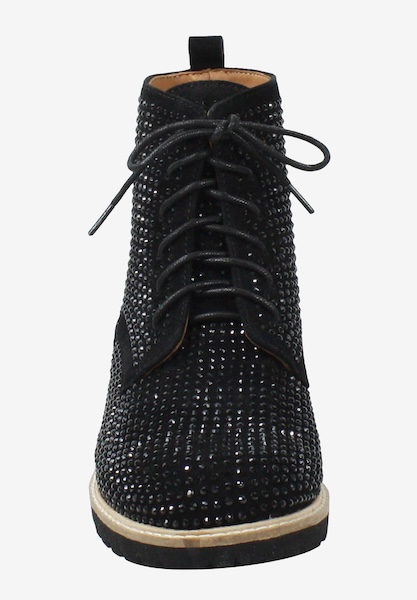 L'amour Des Pieds BOOTS AND BOOTIES Raynelle Black Suede