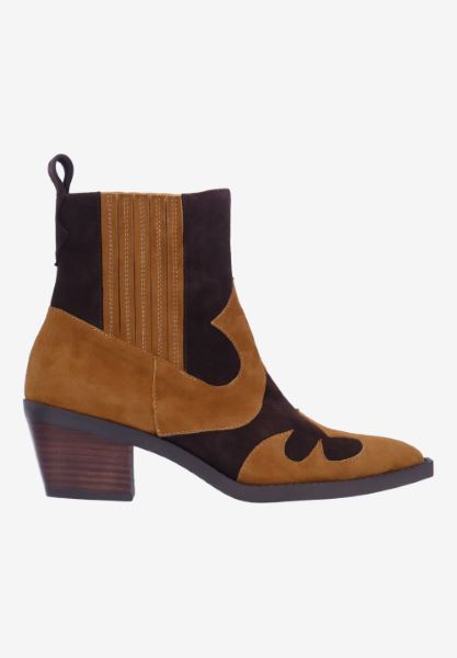 L'amour Des Pieds BOOTS AND BOOTIES Veona COFFEE/CHOCOLATE KIDSUEDE