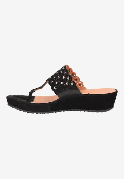 L'amour Des Pieds CLEARANCE STYLES Chuxley BLACK KID SUEDE