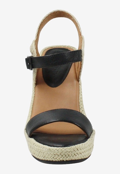 L'amour Des Pieds CLEARANCE STYLES Iditri Black Lamba/Natural
