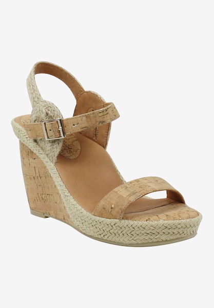 l'amour des pieds CLEARANCE STYLES Iditri Natural/Gold Cork