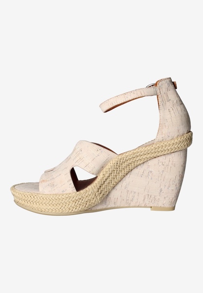 L'amour Des Pieds CLEARANCE STYLES Iksha WHITEWASH CORK