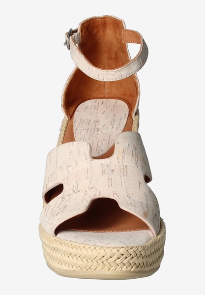 L'amour Des Pieds CLEARANCE STYLES Iksha WHITEWASH CORK