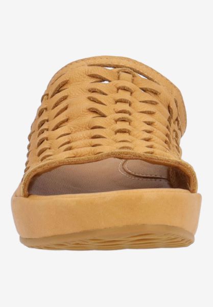 L'amour Des Pieds CORK AND WOVEN Cyra LIONESS LAMBA