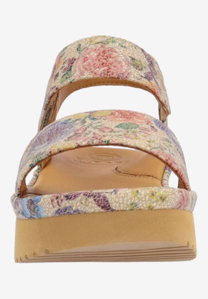 L'amour Des Pieds FLATS Abrilla BEIGE/PASTEL MULTI FLORAL