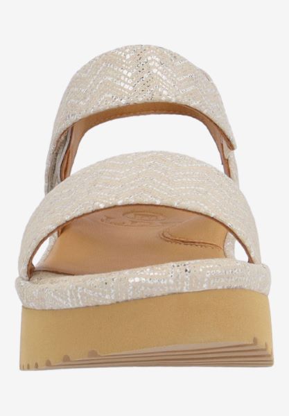 L'amour Des Pieds FLATS Abrilla TAUPE PRINT LEATHER